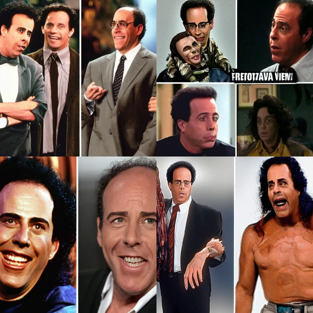 Prompt: Seinfeld vs Predator