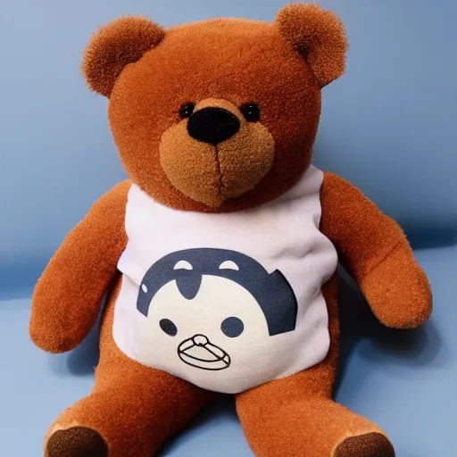 Prompt: a studio ghibli teddy bear