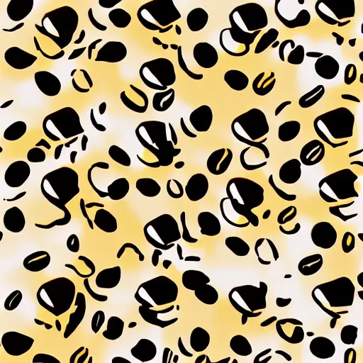 Image similar to coffee pop art pattern