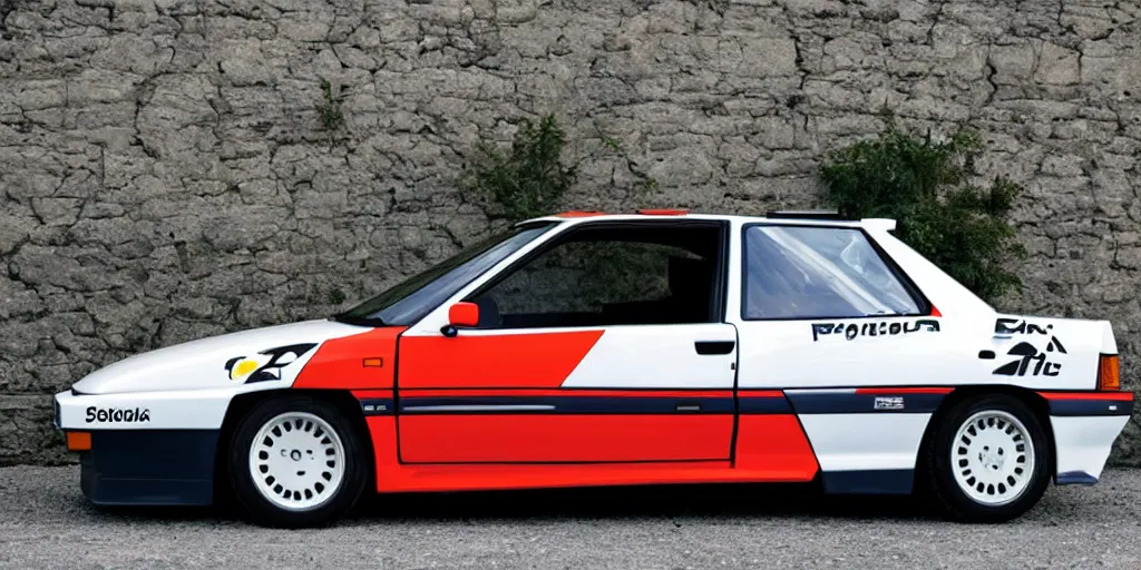 Prompt: 1990s Audi Sport Quattro