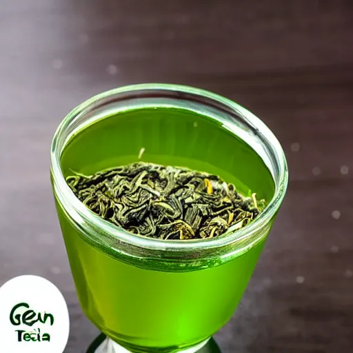 Image similar to green luigi tea.