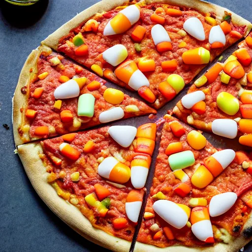 Photo Of Candy Corn Pizza Stable Diffusion OpenArt