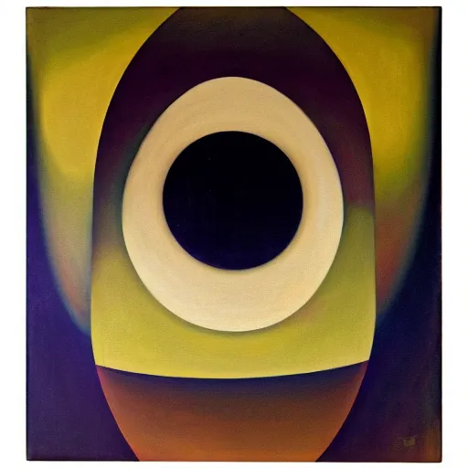 Image similar to grant us eyes, by bauhaus, oil on canvas