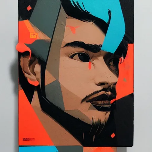 Image similar to Supreme x Violent Ken Profile Picture by Sachin Teng, asymmetrical, Organic Painting , Matte Painting, geometric shapes, hard edges, graffiti, street art,:2 by Sachin Teng:4