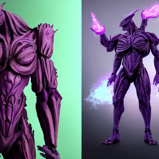 Prompt: Character design body made of purple fire, body with black and purple lava, Lizardman Art, muscular male body, mecha humanoid with cyberpunk bomber jacket, concept art character, royalty, smooth, sharp focus, organic, deep shadowsby Jerad Marantz, hyperrealistic oil painting, 4k, studio lightning