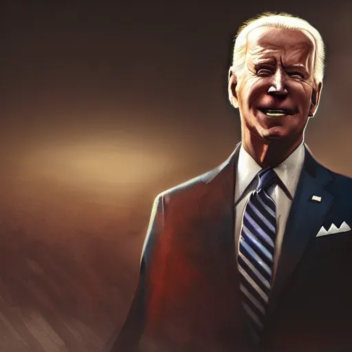 Image similar to joe biden crying, dramatic lighting, cinematic, establishing shot, extremly high detail, photorealistic, cinematic lighting, artstation, style by James Gurney