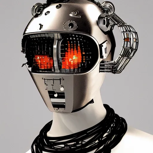 Image similar to caravaggio cyberborg profile