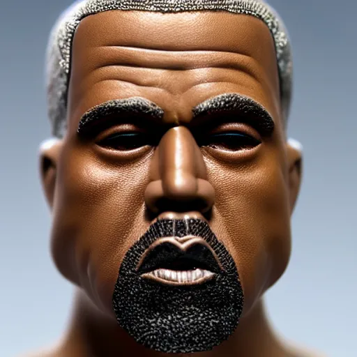 Prompt: detailed studio photography of a close up claymation of kanye west, detailed, breathtaking, uhd resolution, beautiful lighting, studio light, extremely detailed, establishing shot, photorealistic, hyperrealistic