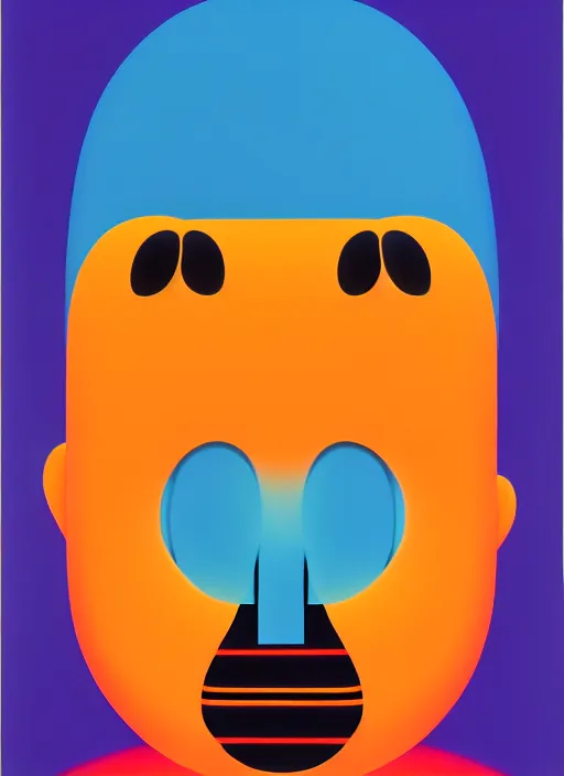 Image similar to sad face by shusei nagaoka, kaws, david rudnick, pastell colours, airbrush on canvas, cell shaded, 8 k