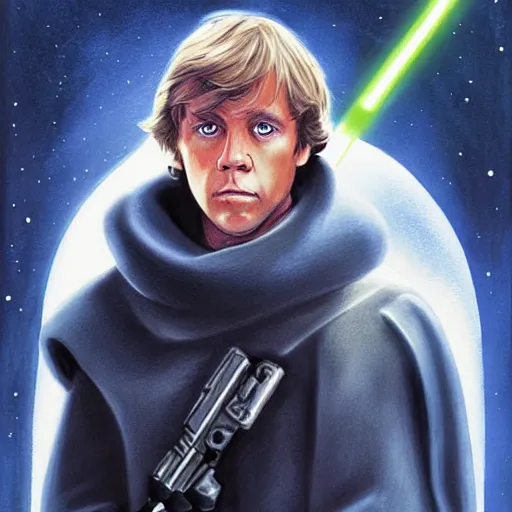 Image similar to luke skywalker by jan duursema