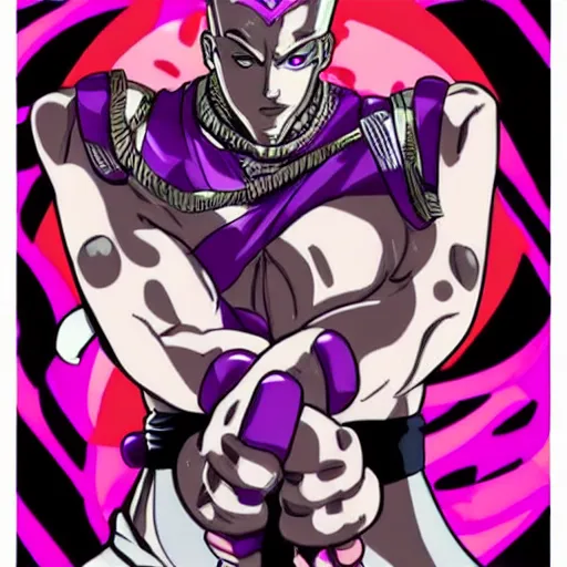 Image similar to killer queen from jojo bizarre adventure