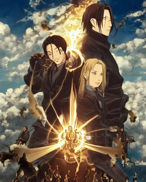 Fullmetal Alchemist: Brotherhood Poster Official Art