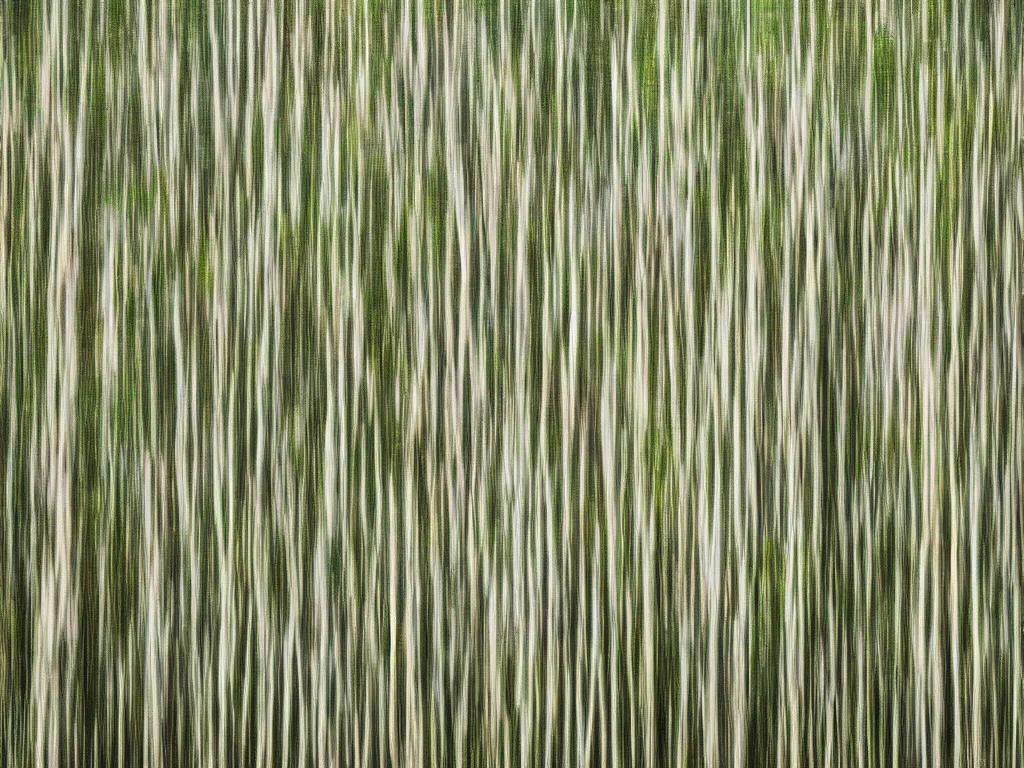 Prompt: long exposure photograph of eucalyptus trees by gursky