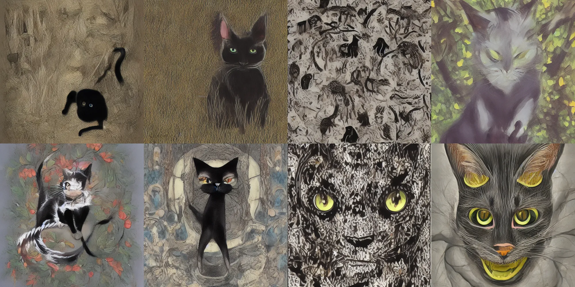 Image similar to black cat