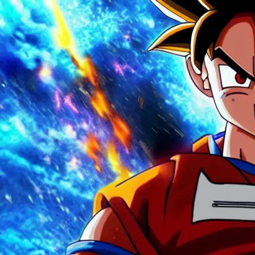 Prompt: film still of goku in the new sci - fi movie, 4 k