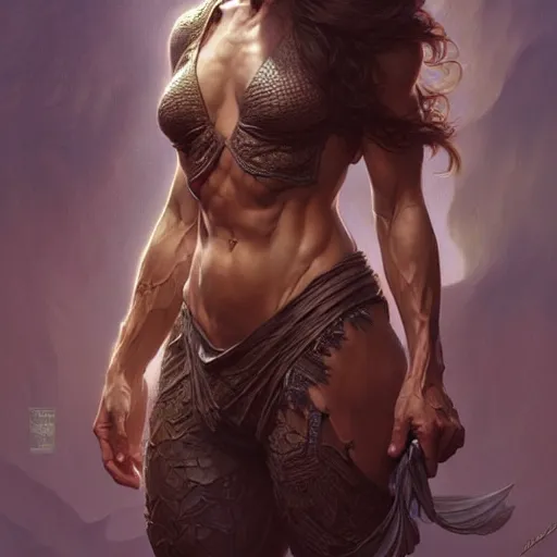 Prompt: Joe Rogan, muscular upper body, D&D, fantasy, intricate, elegant, highly detailed, digital painting, artstation, concept art, smooth, sharp focus, illustration, art by artgerm and greg rutkowski and alphonse mucha