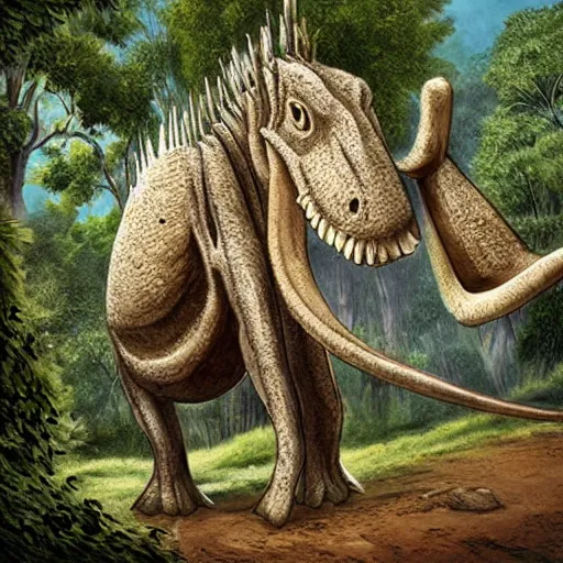 TYRANNOUSAURUS REX paleoartistic reconstruction -  Portugal