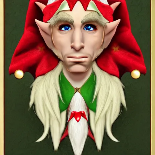 Image similar to a portrait of ranstar as an elf