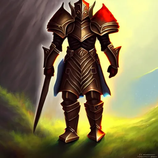 Prompt: a meoguard humanmale paladin!!, fantasy, dungeons and dragons, an ultrafine detailed painting, detailed painting