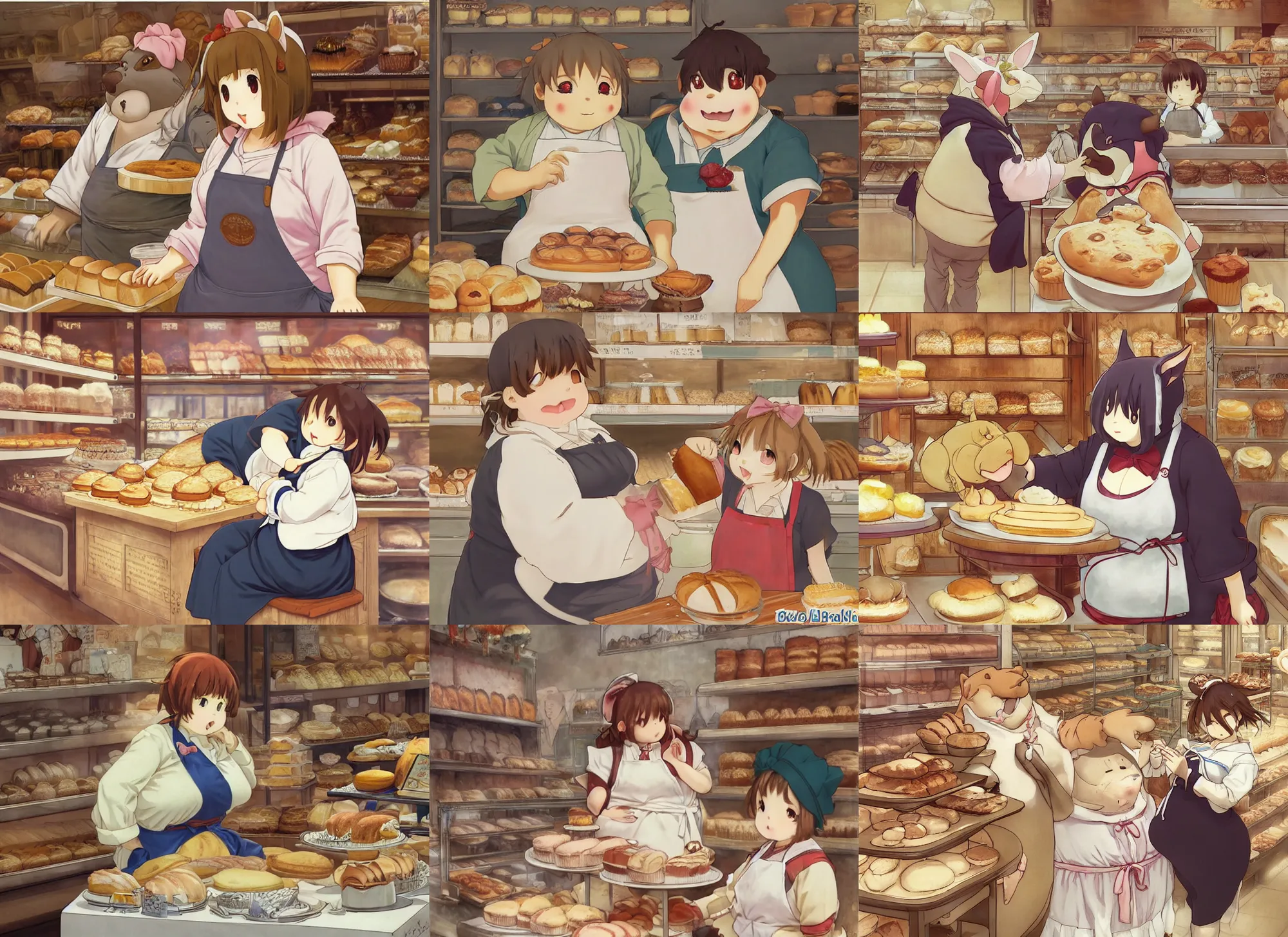 Bakery General Store Graphic Novel Anime Manga Wallpaper 32492838 Stock  Photo at Vecteezy