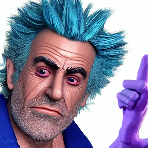 Image similar to Rick Sanchez as a real person 4k detailed super realistic