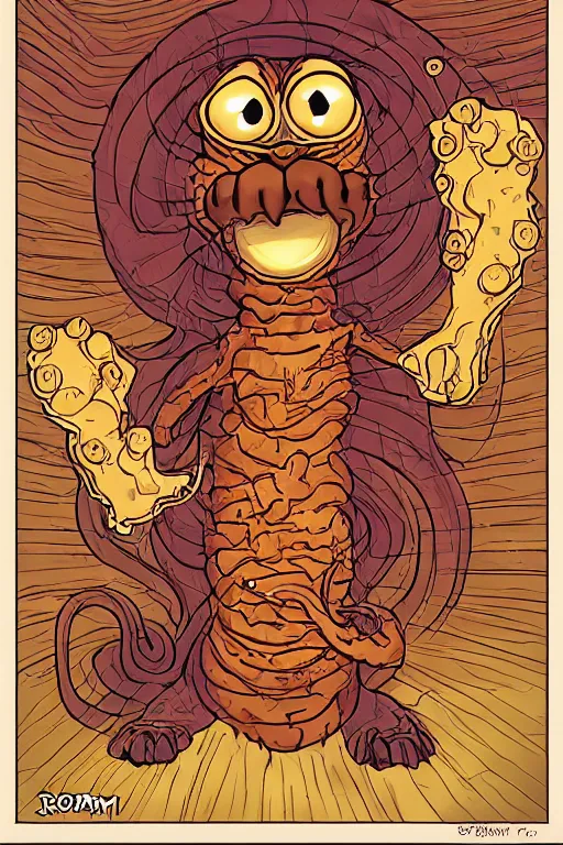 Image similar to eldritch horror celestial garfield monster illustration by rojom