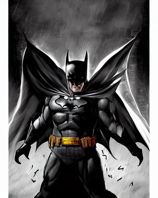 Image similar to ven as batman, with the powers of flash, dynamic lighting, fantasy concept art, trending on art station, stunning visuals, creative, cinematic, ultra detailed, comic strip style