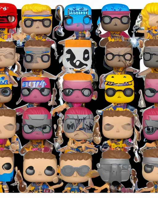 Image similar to Wrestler Funko Pop. Photographic, photography