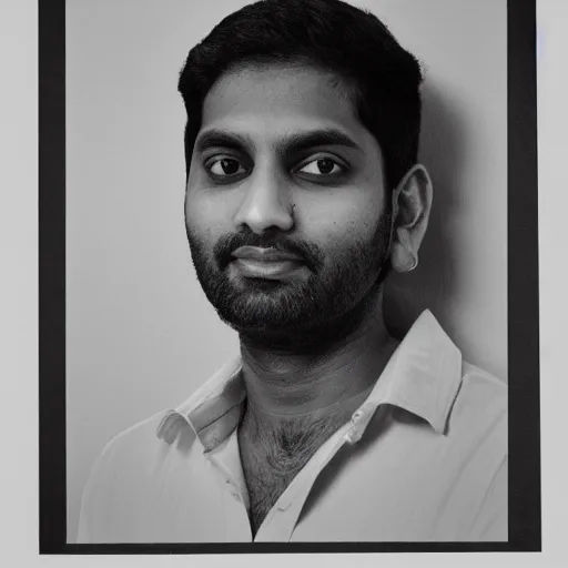 Image similar to a portrait of ashwath rajan