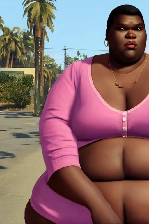 Image similar to gabourey sidibe gta 5 loading screen