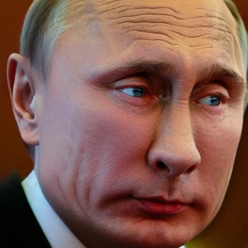 Image similar to Vladimir Putin, placed in a skewer