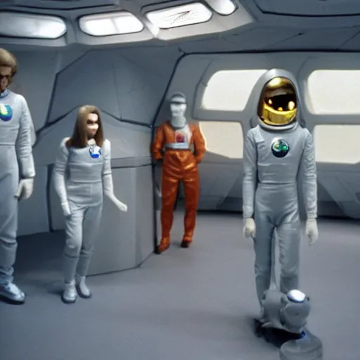 Image similar to space 1999 moonbase alpha