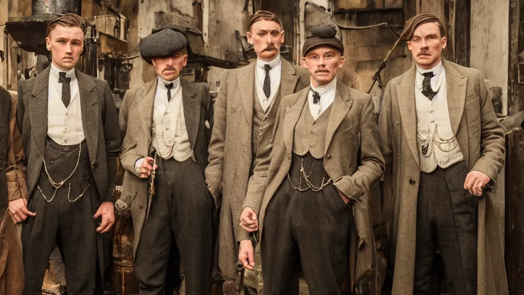 The Peaky Blinders Dressing Shrimps Costumes Stable Diffusion Openart