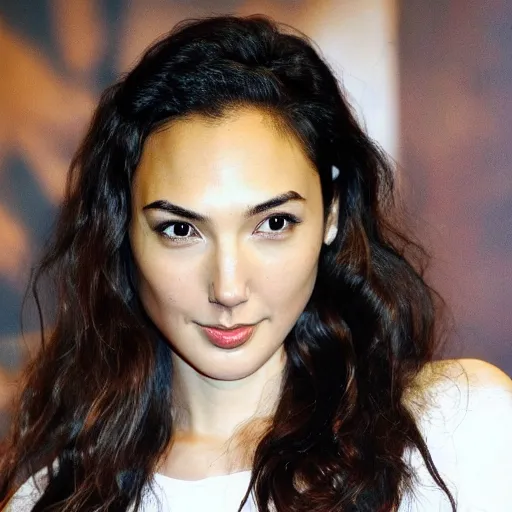 Image similar to japanese eyes, african nose gal gadot
