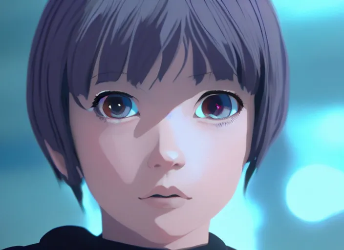 Image similar to film still of rimuru tempest as ilya kuvshinov, 8 k