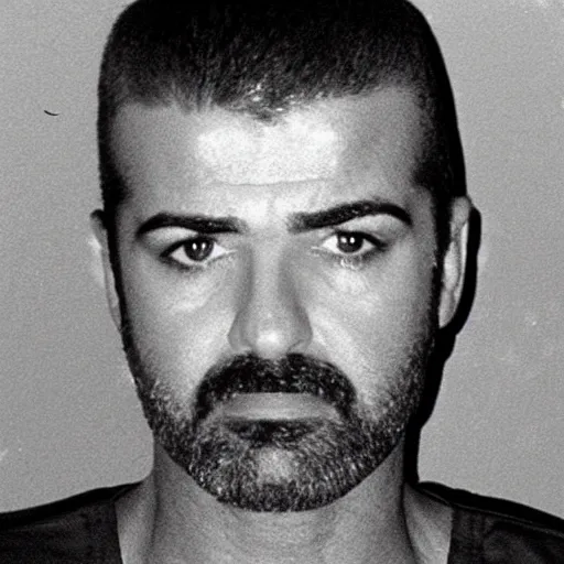 Image similar to george michael mugshot