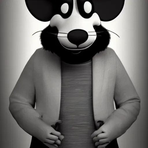 Prompt: danger mouse as a real person, photorealistic, cinematic