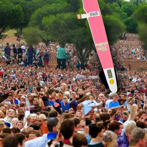 Prompt: There was once a boomerang. It was a bit too long. It flew a short distance, but it never came back. The crowd there, for hours, still waited for the boomerang.