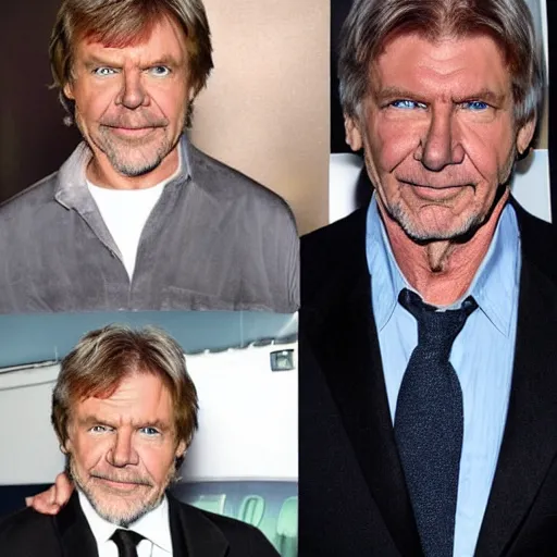 Image similar to mark hamill mixed with harrison ford