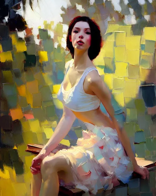 Prompt: benefit of all, ill of none, ( impressionistic oil painting by malcom liepke ), alexi zaitsev, craig mullins, melinda matyas, tooth wu, wlop, denis sarazhin, bold brushstrokes, highly detailed, award winning, textured, masterpiece