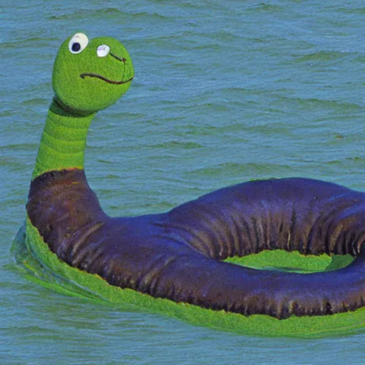 Image similar to baby nessie, loch monster