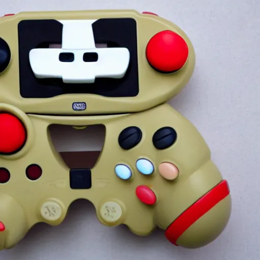 Image similar to anthro nintendo 6 4 controller eating children