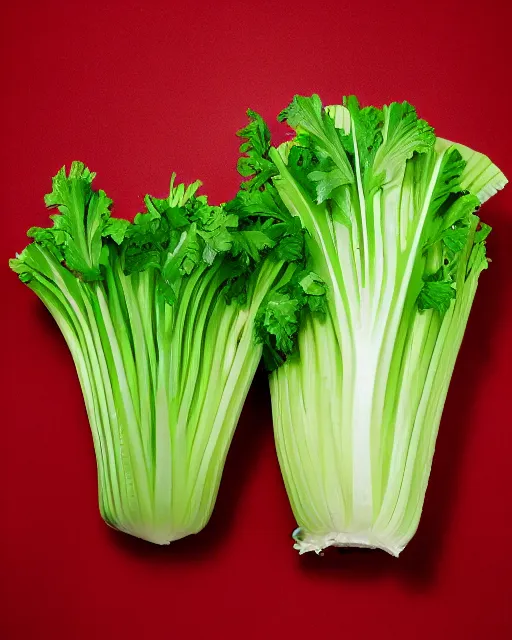 Prompt: portrait of john c reilly as celery