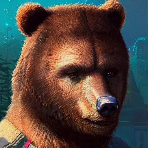 Prompt: highly detailed portrait, young man 🐻🤖, in gta v, stephen bliss, unreal engine, fantasy art by greg rutkowski, loish, rhads, ferdinand knab, makoto shinkai and lois van baarle, ilya kuvshinov, rossdraws, tom bagshaw, global illumination, radiant light, detailed and intricate environment