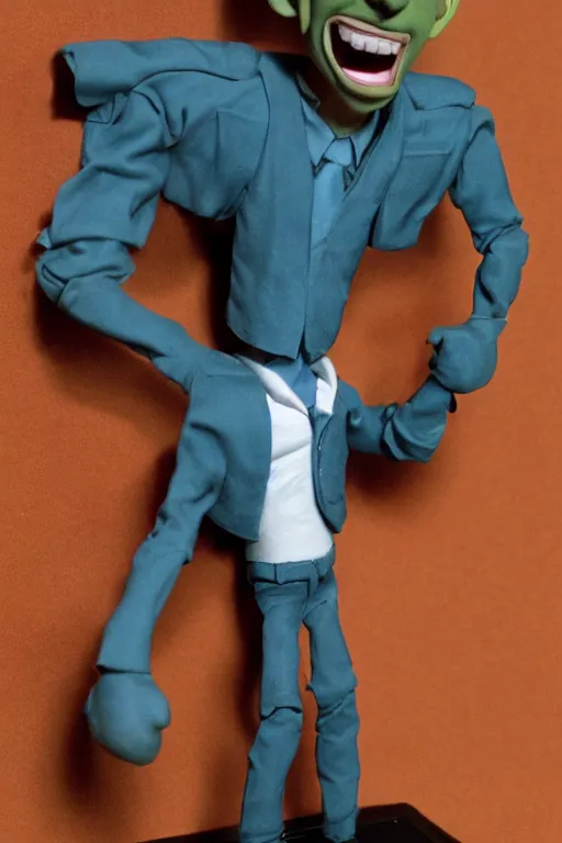 Prompt: Tom Cruise as a claymation character