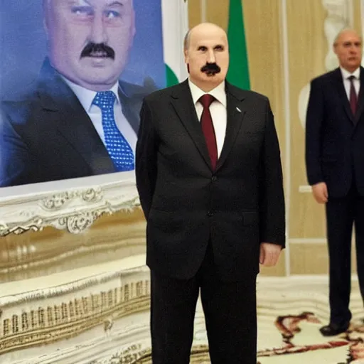 Prompt: Alexander Lukashenko in Undertale