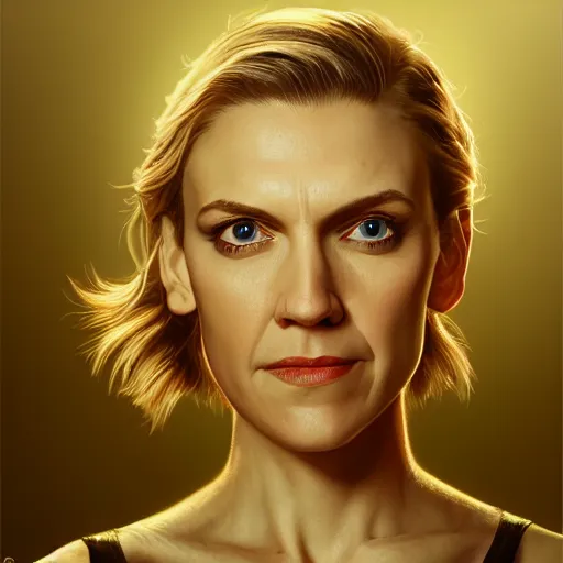 Prompt: portrait painting of rhea seehorn with red laser beams shooting out of her eyes, beautiful detailed face, ultra realistic, concept art, intricate details, serious, highly detailed, photorealistic, smooth, sharp focus, featured on artstation, 8 k