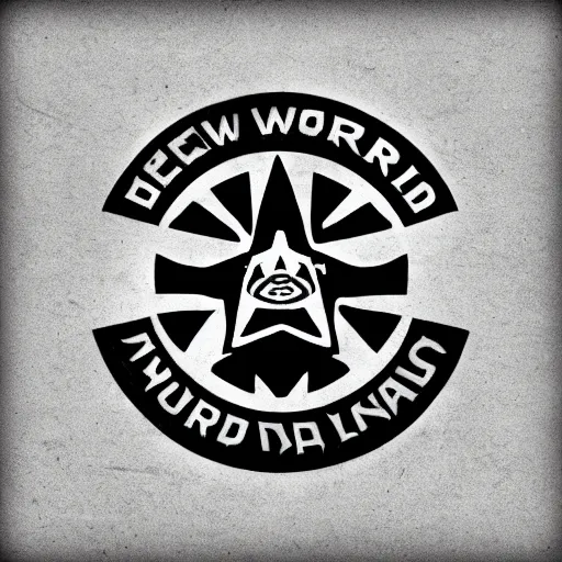 Prompt: new world order logo design