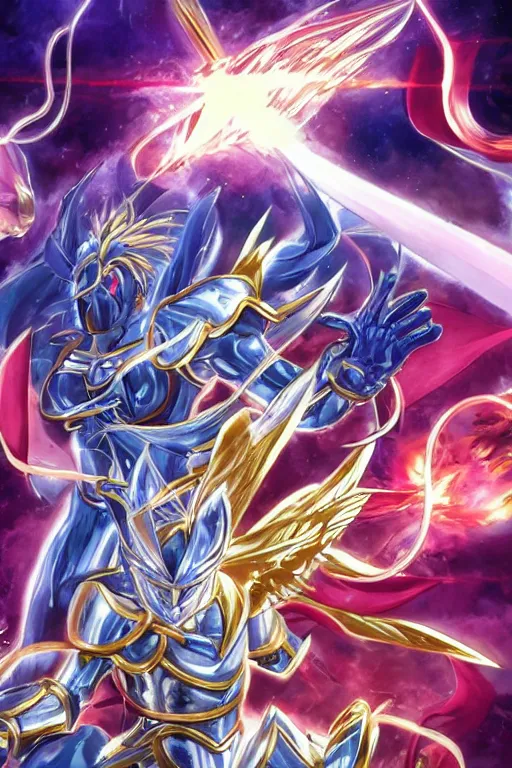 Image similar to 2 0 2 2 knights of the zodiac saint seiya battle for sanctuary hero suit armor comics mask minimalist verytoon nautiljon animes toei animation namco bandai, art by artgerm and greg rutkowski and magali villeneuve