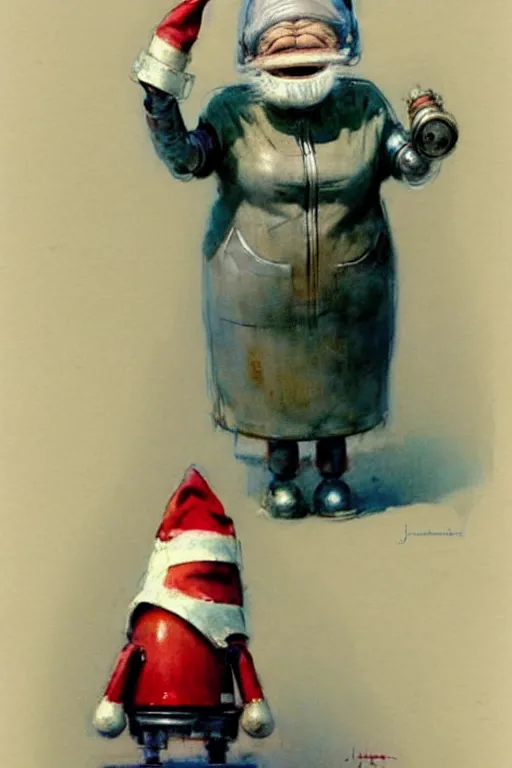 Prompt: ( ( ( ( ( 1 9 5 0 s robot knome happy grandmother. muted colors. ) ) ) ) ) by jean - baptiste monge!!!!!!!!!!!!!!!!!!!!!!!!!!!!!!